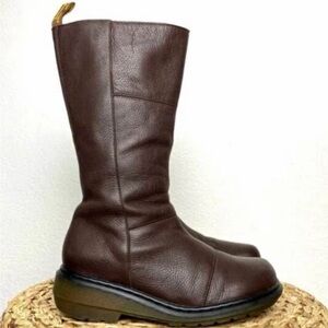 Dr. Martens Brown Leather Boots